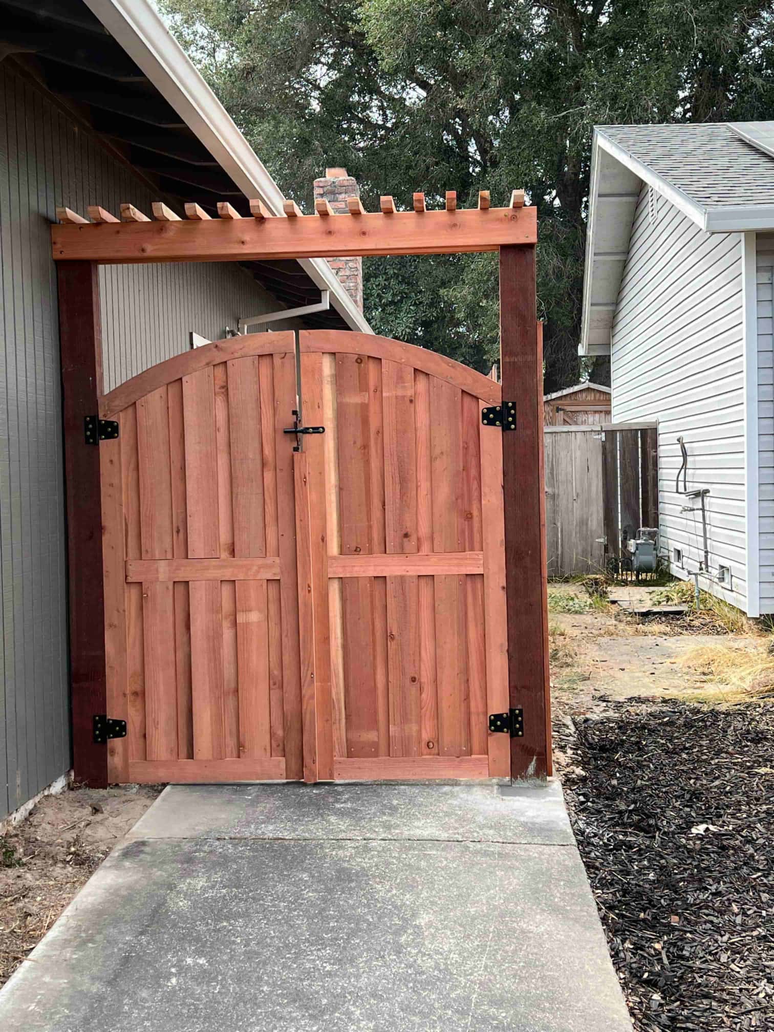 wooden door